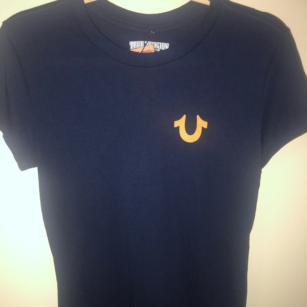 Women’s True Religion navy blue T-shirt